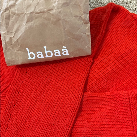 Babaa Cardigan no. 14 Summer Flame - Picture 5 of 5